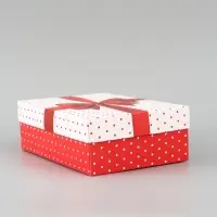 Коробка подарочная складная &laquo;Бант&raquo;, 21&times;15&times;7 см