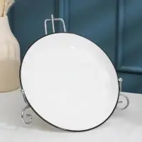 Подставка под тарелки Доляна, 13.5&times;20.5 см, хромированная