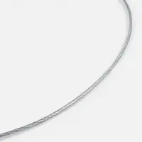 Спицы круговые, для вязания, с металлическим тросом, d=4 мм, 14/100 см
