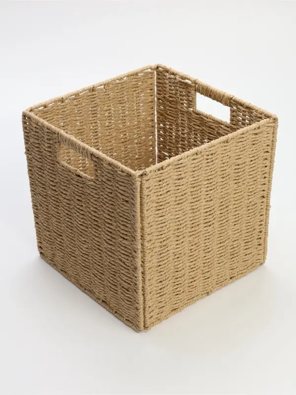Корзина для хранения Desa, плетёная, складная, 30&times;30&times;30 см