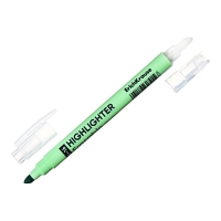 Двухсторонний маркер текстовыделитель ErichKrause Visioline V-16 Erasable Pastel, 4 мм, зелёный