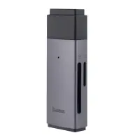 Картридер Lite Series adapter SD/TF на USB Baseus gray WKQX060013