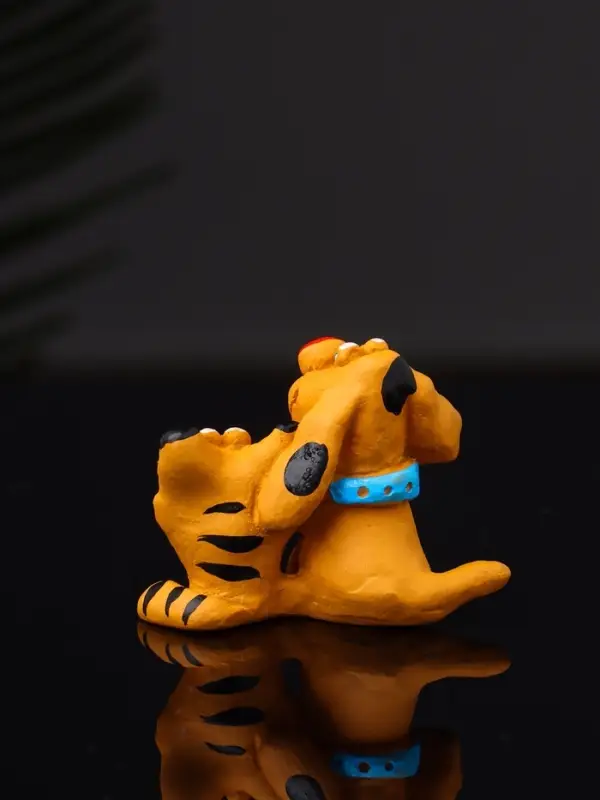 Фигура "Котик с собачкой" 3.6х4.2х2.2 см