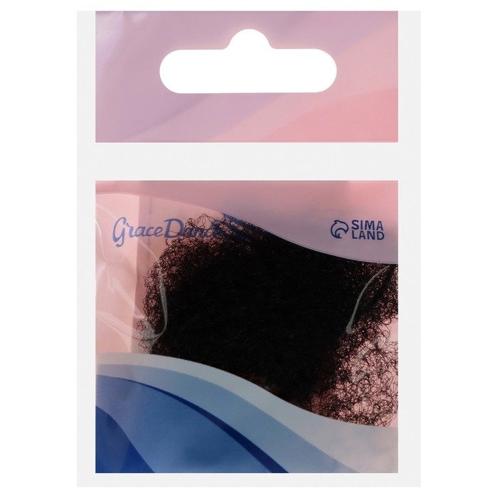 Сетка для волос Grace Dance, паутинка, 30 см, цвет чёрный Сетка для волос Grace Dance, паутинка, 30 см, цвет чёрный
