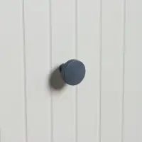 Ручка-кнопка CAPPIO PK325, d=30 мм, цвет графит, 8 шт.