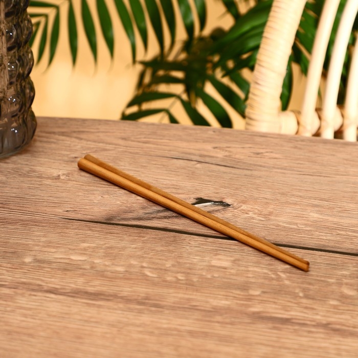 Палочки для суши 24 см, тиковое дерево Палочки для суши 24 см, тиковое дерево