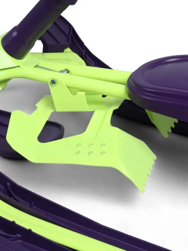Снегокат, лимонный, фиолетовый, ТСП/ЛФ Nika Kids Снегокат, лимонный, фиолетовый, ТСП/ЛФ Nika Kids