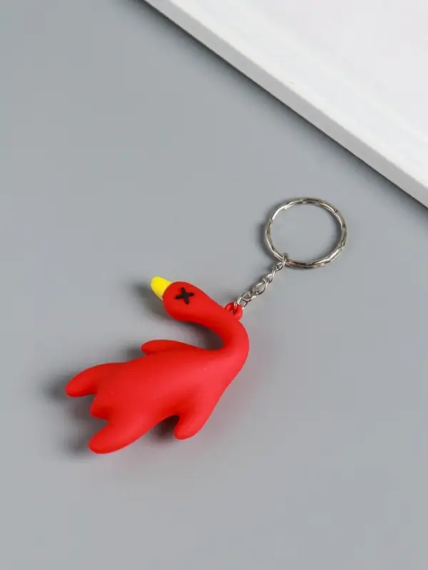 Брелок резина Брелок резина "Утка" МИКС 5х2х5,5 см