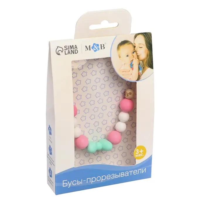 Слингобусы - прорезыватель M&B &laquo;Малыш&raquo;, виды МИКС