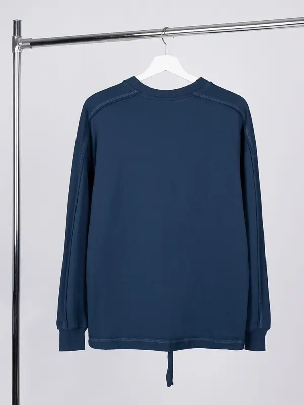 Свитшот унисекс Vozduh, темно-синий, размер XS/S Свитшот унисекс Vozduh, темно-синий, размер XS/S