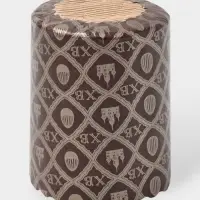 Формы для выпечки кулича бумажные &laquo;ХВ&raquo;, одноразовые, набор 10 шт., 6&times;7.5 см, коричневые