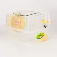 Клетка-переноска для грызунов, 23 х 17 х 16 см, прозрачная Клетка-переноска для грызунов, 23 х 17 х 16 см, прозрачная