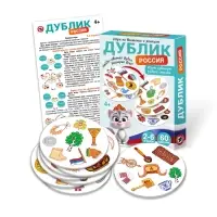 Настольная игра дублик Русский стиль &laquo;Россия. Я люблю свою страну&raquo;,60 карточек