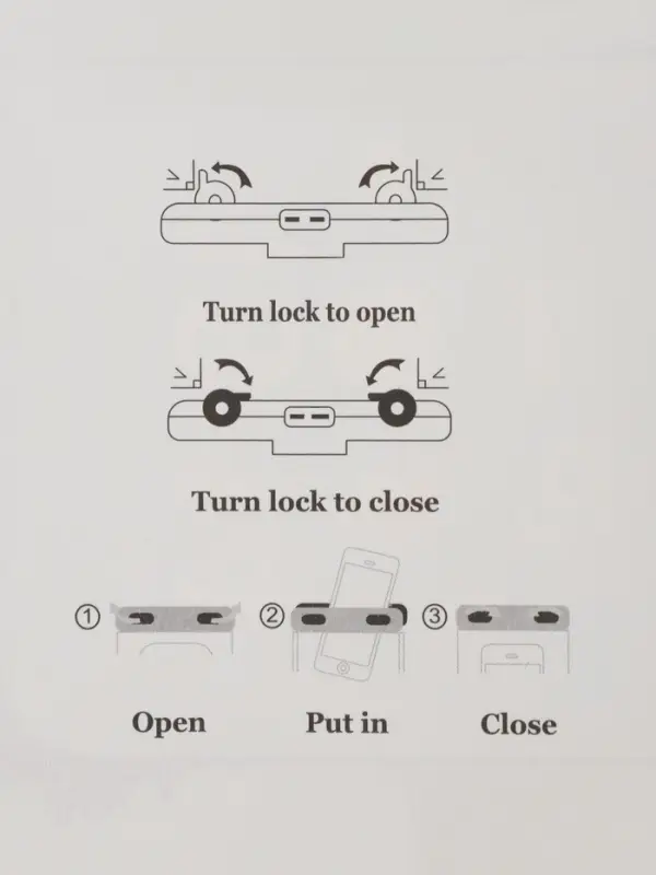 Набор водонепроницаемых чехлов для телефона, 2 штуки, размер 20&times;11 см, чёрные