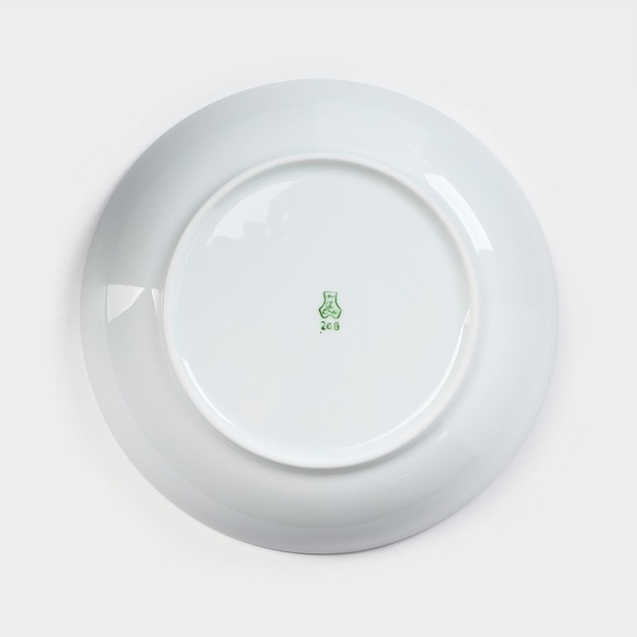 Тарелка фарфоровая глубокая «Океан. Кит», 700 мл, d=20,5 см