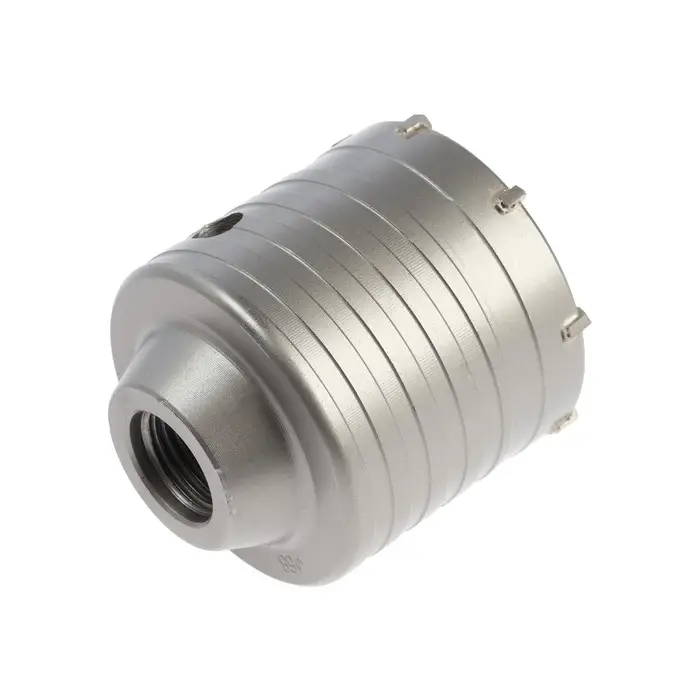 Коронка буровая ТУНДРА, высота 60 мм, М22&times;68 мм