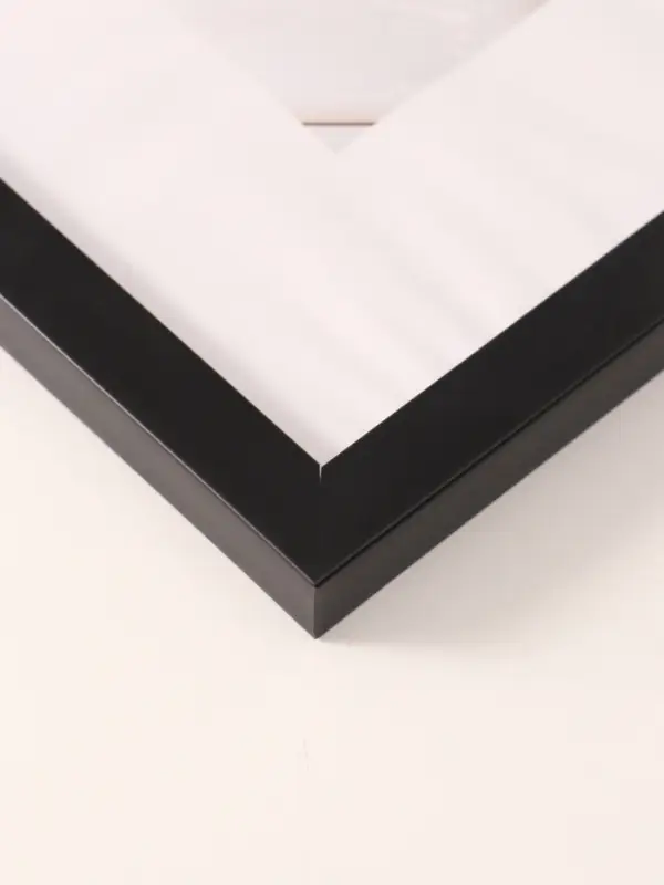 Фоторамка для фото 25&times;25 см &laquo;МИРАМ&raquo;, пластик, чёрный, (пластиковый экран)