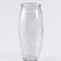 Ваза &laquo;Бриз&raquo;, дымка, h=23 см, стекло, прозрачная