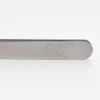 Пинцет для бровей профессиональный, скошенный, широкий, 9.6 см