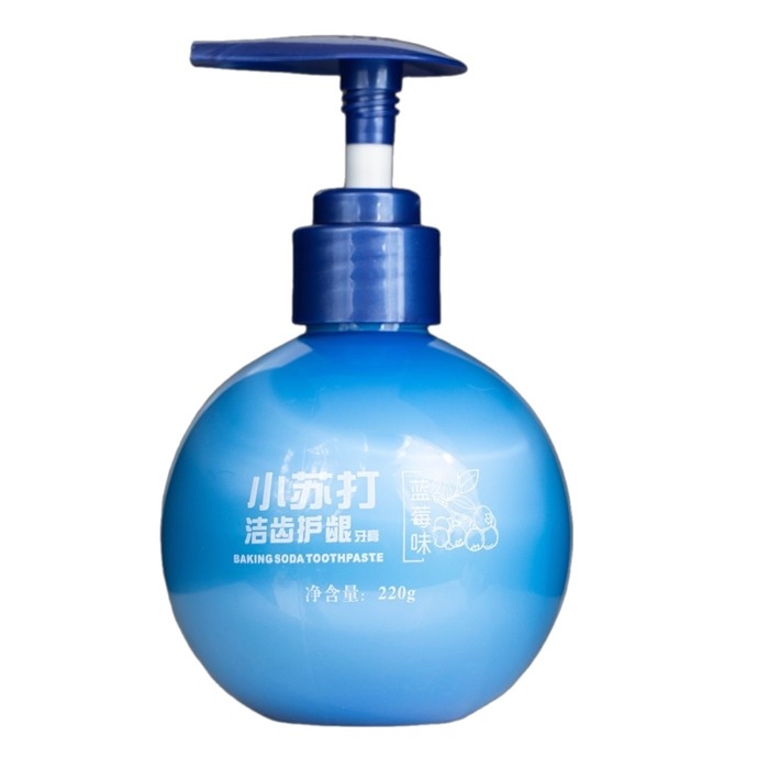 Зубная паста отбеливающая со вкусом голубики, 220г Зубная паста отбеливающая со вкусом голубики, 220г