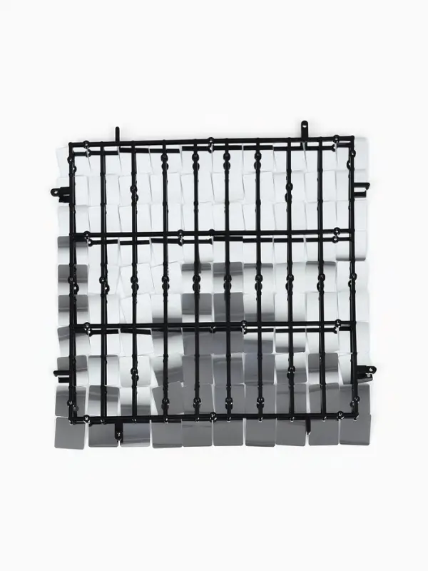 Панель с пайетками для фотозоны 30&times;30 см, серебристый