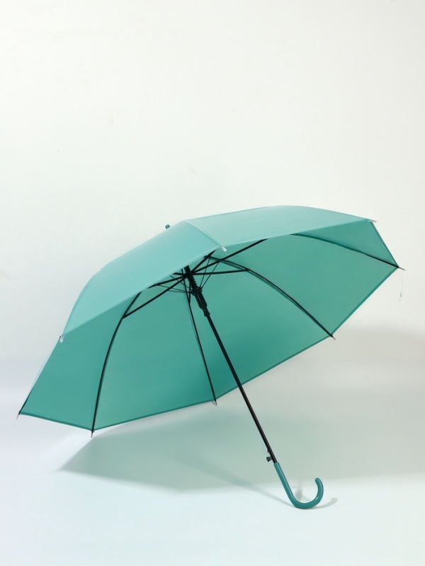 Зонт-трость п/авт R45/53 8сп ПВХ ГЛЯНЕЦ ручка-крюк МИКС Зонт-трость п/авт R45/53 8сп ПВХ ГЛЯНЕЦ ручка-крюк МИКС