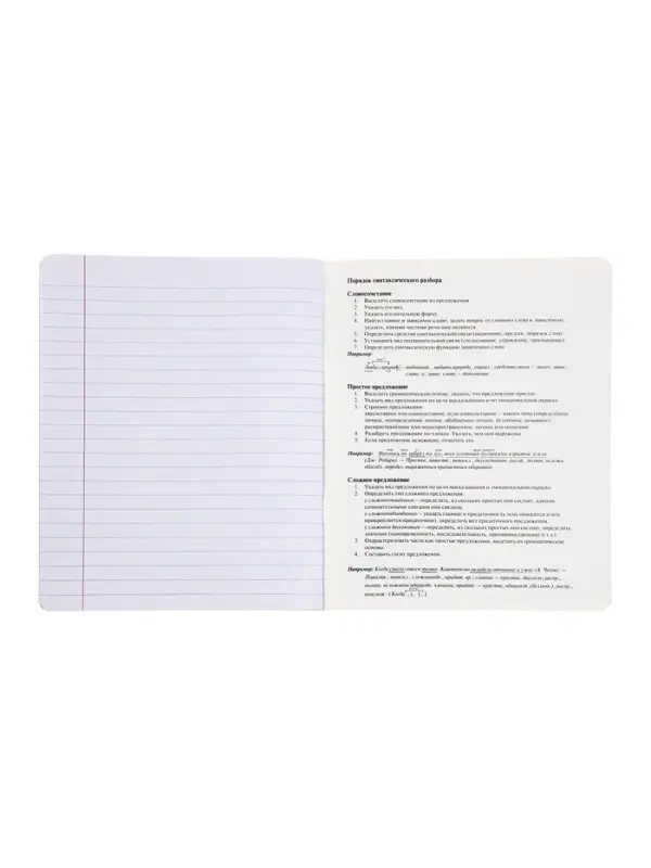 Комплект 12 предметных тетрадей 48 листов, справочная информация, 60гр, Отражения