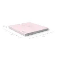 Тетрадь 12 листов в линейку CoverPrо Pastel», пластиковая обложка, блок офсет, белизна 100%, розовая