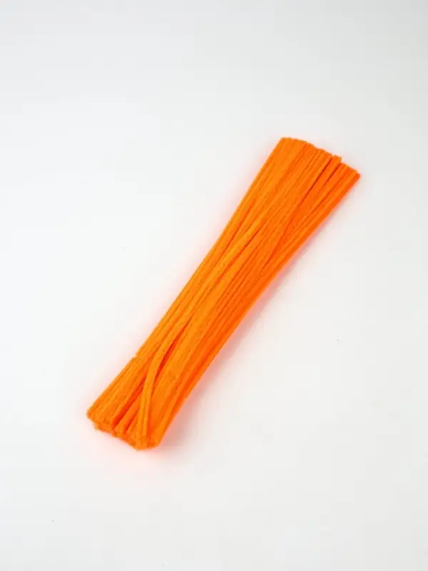 Синельная проволока набор 50 шт., оранжевая, 30 см