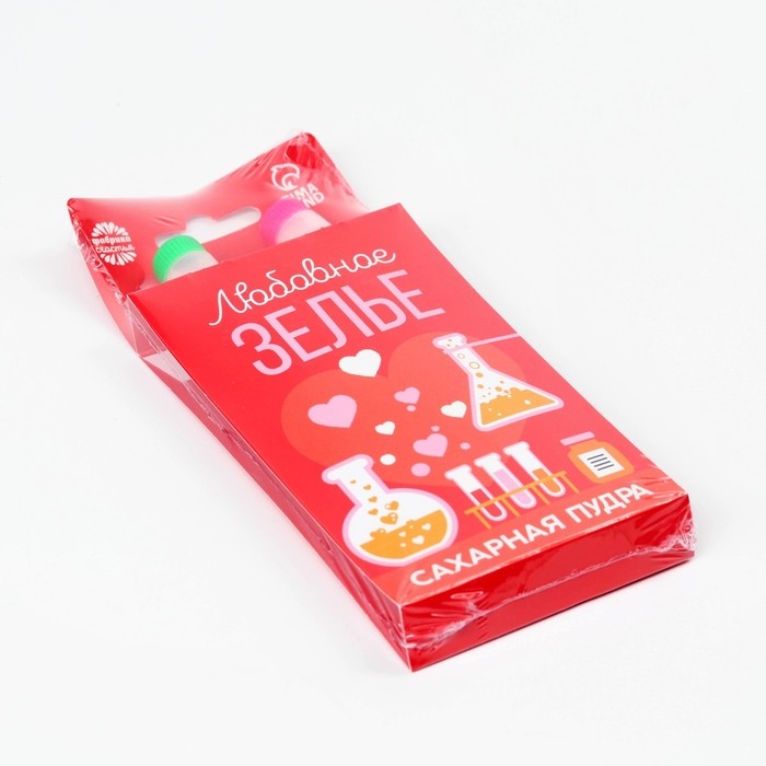 Сахарная пудра &laquo;Любовное зелье&raquo; на подложке, 2 шт.