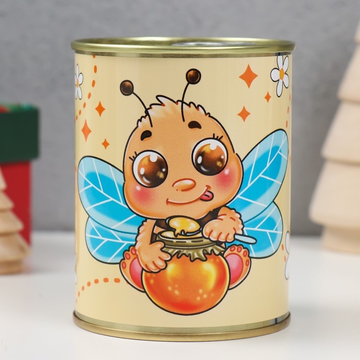 Копилка-банка металл Копилка-банка металл "На сладкую жизнь"