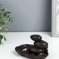 Подставка для благовоний TAKE IT EASY &laquo;Баланс и рыбки&raquo;, стелющийся дым, 4.3&times;3.5&times;6 см