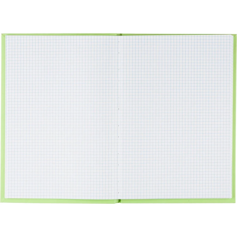 Книга учета 96 листов А4 кл насш бл офс Attache Bright Сolours(об-карт)лайм