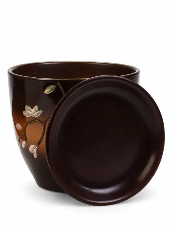 Горшок цветочный поддоном 5 л, керамика, Миндаль (М) Горшок цветочный поддоном 5 л, керамика, Миндаль (М)