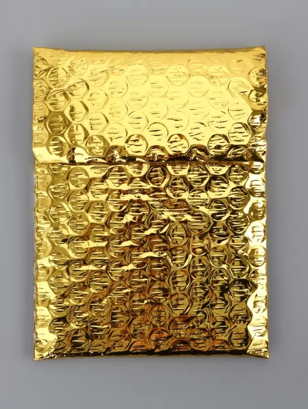 Пакет из ВПП c клапаном и клеевым слоем, золотой 11×16 + 5 см Пакет из ВПП c клапаном и клеевым слоем, золотой 11×16 + 5 см