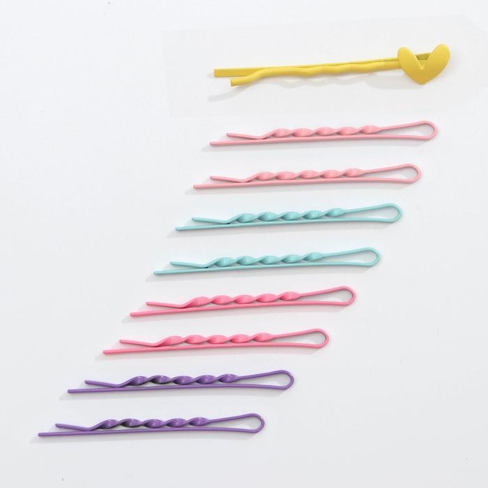 Резинки и невидимки для волос «Авокадо», 12 шт Резинки и невидимки для волос «Авокадо», 12 шт