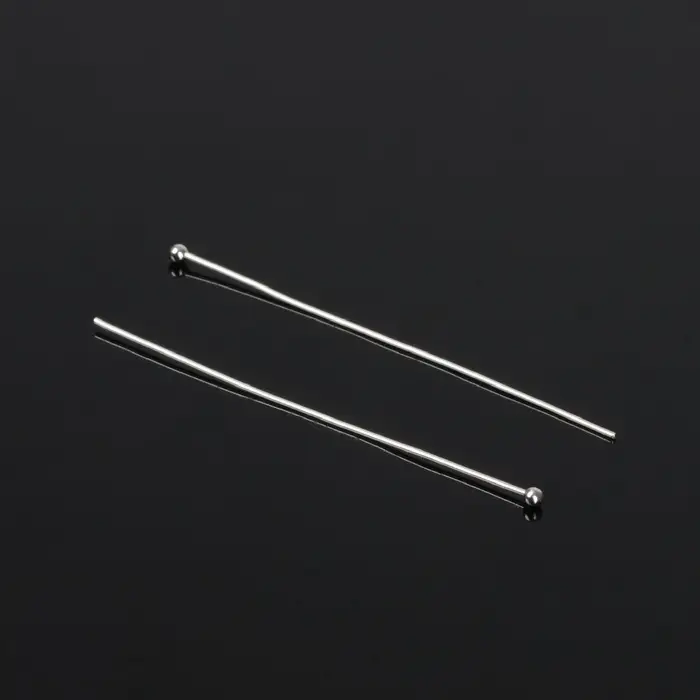 Штифт с шариком СМ-1103-10, 5 см, 50 г, (&plusmn; 465 шт.), цвет серебро