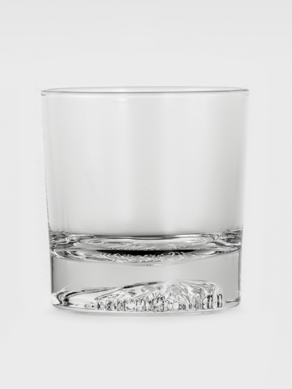 Набор стаканов для виски "Альфа", 4 шт, 310 мл, р-р стакана: 8,8х8,8х9,25 см