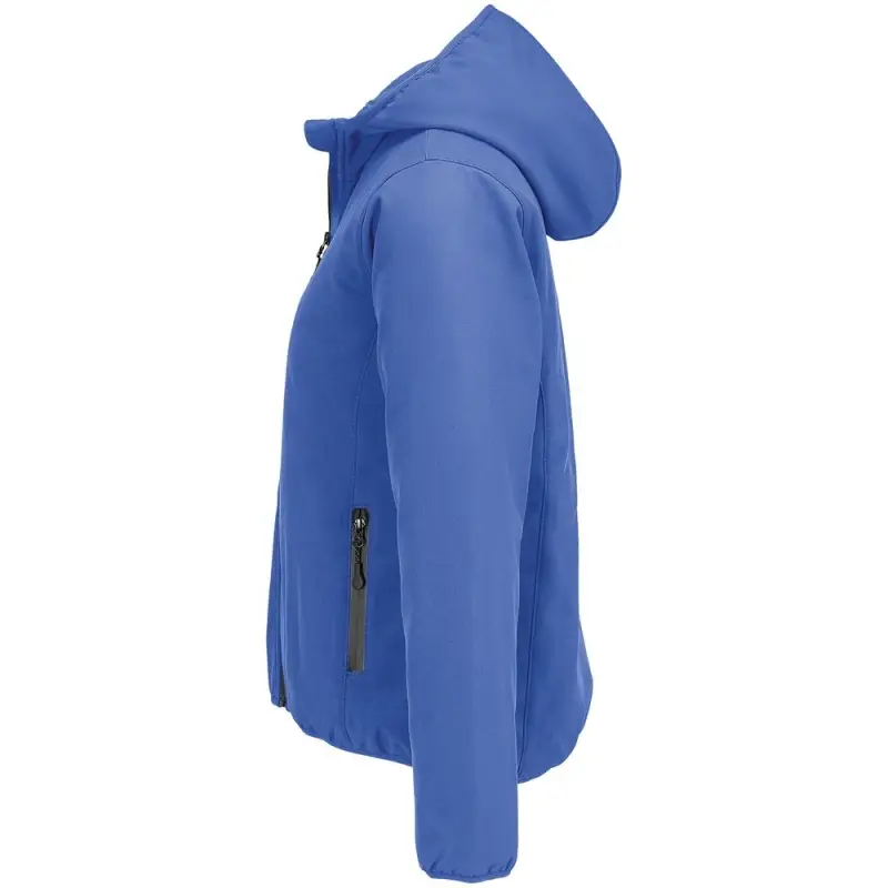 Куртка софтшелл с капюшоном женская Falcon Women, ярко-синяя (royal), размер S Куртка софтшелл с капюшоном женская Falcon Women, ярко-синяя (royal), размер S