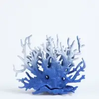 Коралл пластиковый, малый, 16&times;13 см, синий