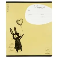 Тетрадь 24 листа в линейку ErichKrause Funny Bunny, МИКС