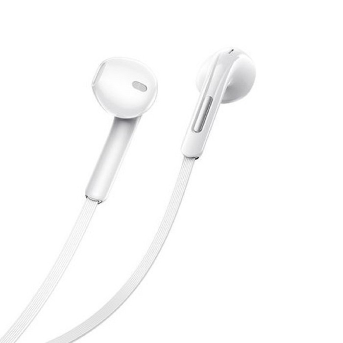 Наушники Borofone BM55 Sonido, вкладыши, микрофон, Jack 3.5 мм, кабель 1.2 м, белые Наушники Borofone BM55 Sonido, вкладыши, микрофон, Jack 3.5 мм, кабель 1.2 м, белые