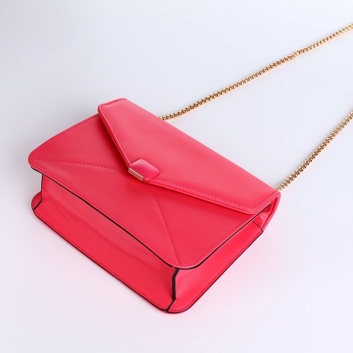 Сумка женская на магните, маленький размер, цвет розовый Сумка женская на магните, маленький размер, цвет розовый