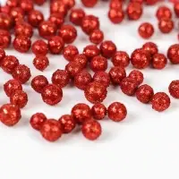 Фигурка для поделок и декора &laquo;Шар&raquo;, набор 80 шт., размер 1 шт. &mdash; 0.5 см, красная