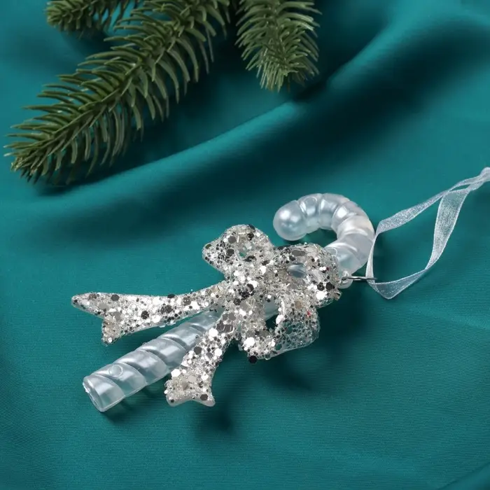 Ёлочная игрушка &laquo;Зимнее волшебство. Волшебная палочка&raquo;, 11&times;5 см, прозрачный