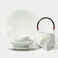 Салатник Magistro Willow, d=10.6 см, 270 мл, фарфор, голубой