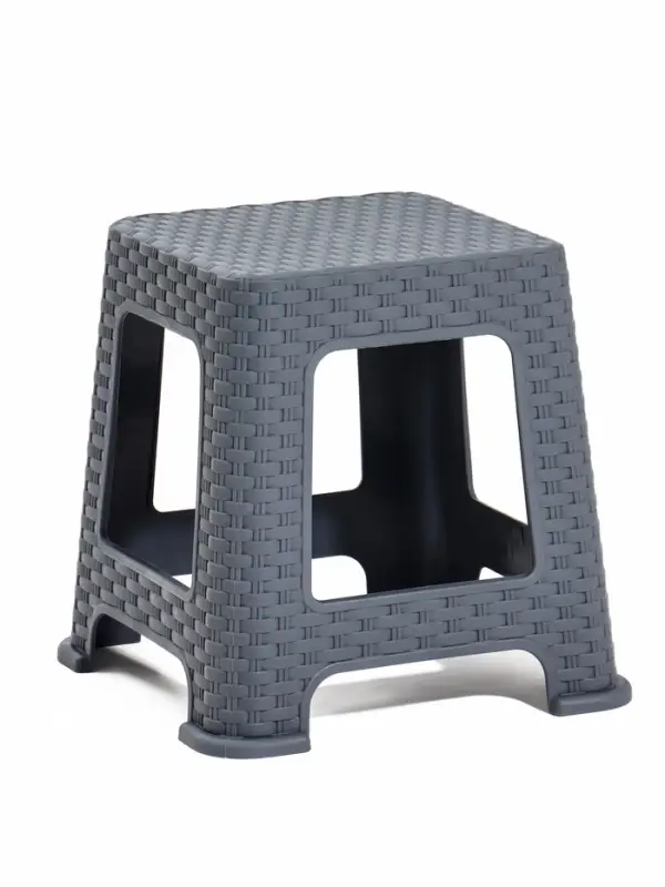 Табурет "Ротанг" h33 см (серый)