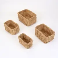 Набор корзин Village 4 шт.: 17&times;10&times;7, 21&times;12&times;9, 22&times;16&times;11, 26&times;18&times;12 см, бумага, бежевые