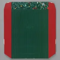 Коробка подарочная новогодняя, складная 20&times;20&times;4 см &laquo;Щелкунчик&raquo;