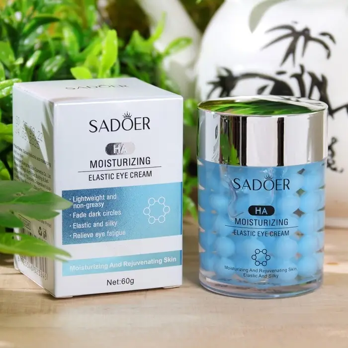 Крем для глаз капсульный питательный SADOER с гиалуроновой кислотой, против отёчности и морщин, 60 г